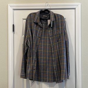 Brand new Stitch Fix flannel plaid men’s XXL Tall shirt